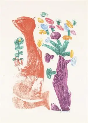 GRIESHABER, HAP (1909 - 1981). Forår (hyrdeinde)
