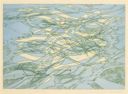 HAYTER, Stanley William (1901 London - 1988 Paris). "Nénuphars"