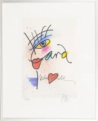 BÜTTNER, Feliks (生于 1940)。"Meine Liebe"