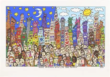 RIZZI, James (1950). "Make Friends with life an people"