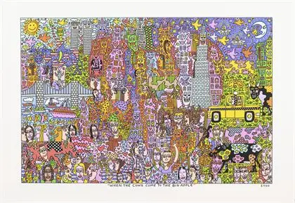 RIZZI, James (1950 - 2011). "When The Cows Come To The Big Apple"
