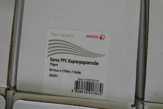 6x Xerox PPC Kopierpapierrolle