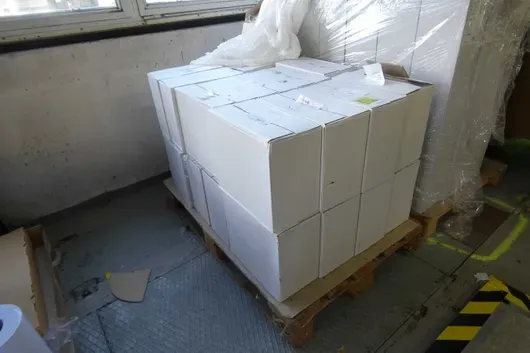 Lot grootformaat papier