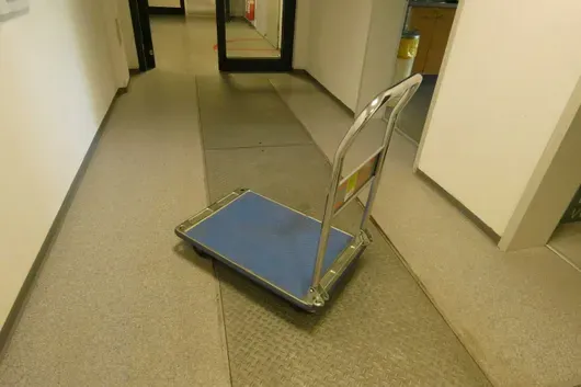 Folding platform cart