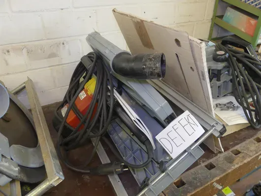 Mafell circular saw + blades