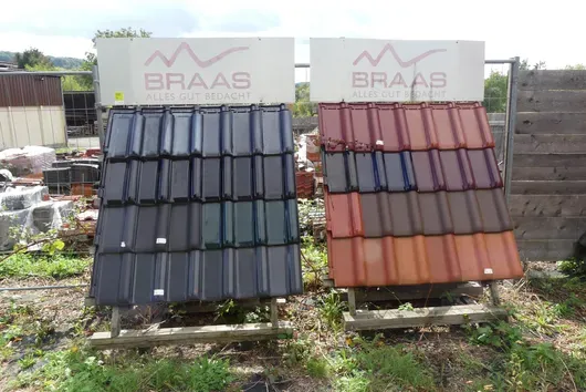 Monsterdisplay Braas dakpannen