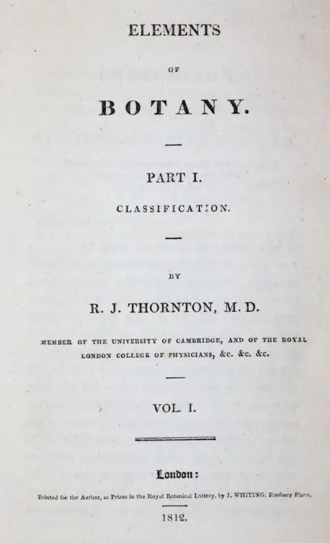 Thornton,R.J. – Elements of botany