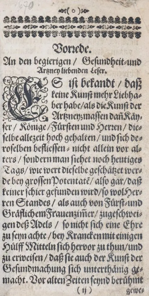 (Digby,K. – Medicina experimentalis Digbaeana, das ist: Außerlesene und bewährte Artzney-Mittel