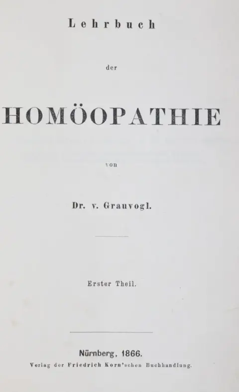 Grauvogl,(E.)v. – Textbook of homeopathy