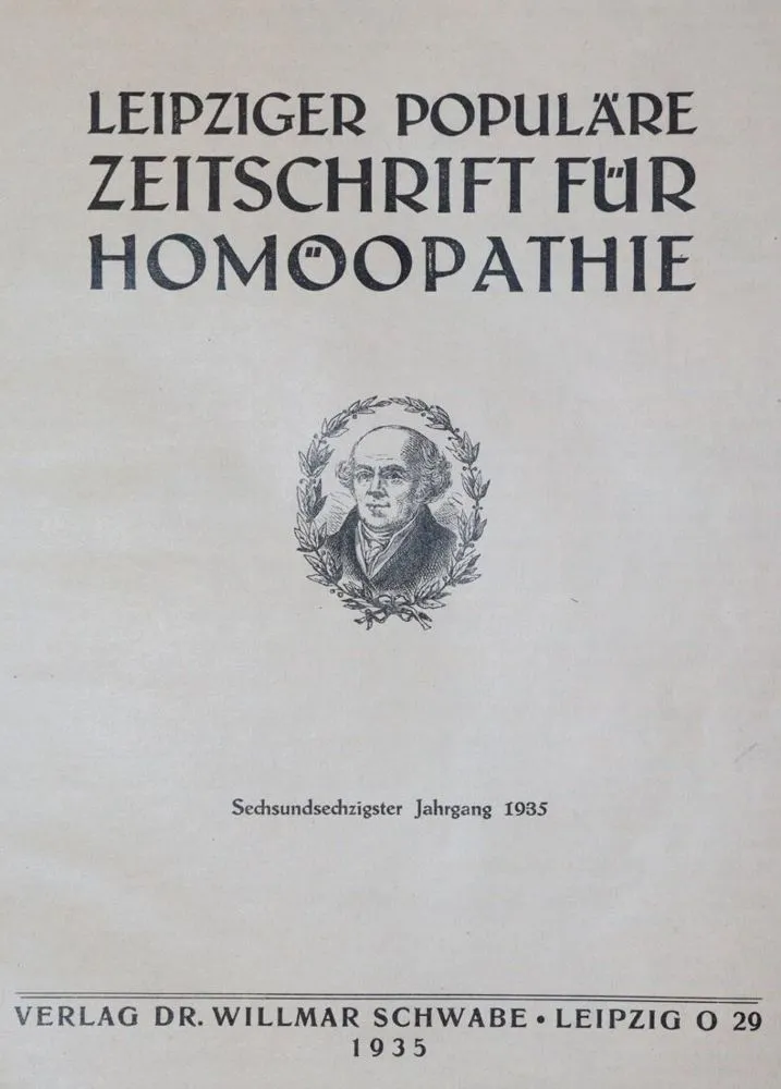 Leipziger Populäre Zeitschrift – für Homöopathie