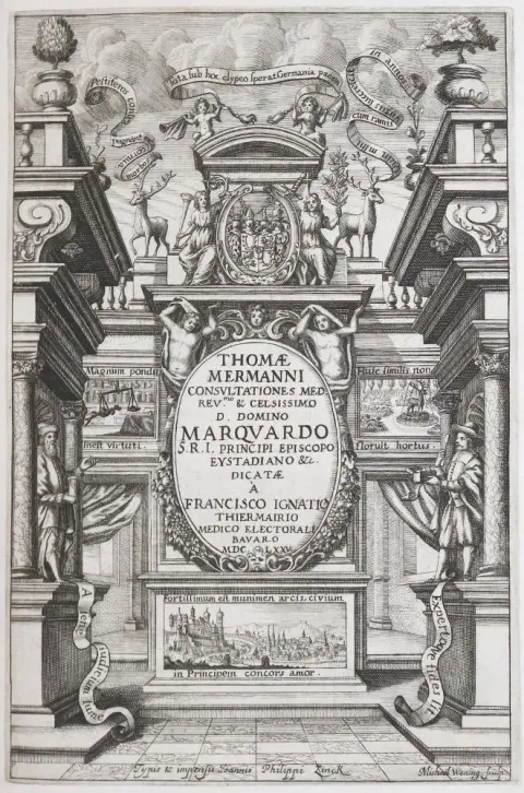 Mermann v. Schönberg (u. Aufhofen), T. – Consultationes ac responsiones medicae..