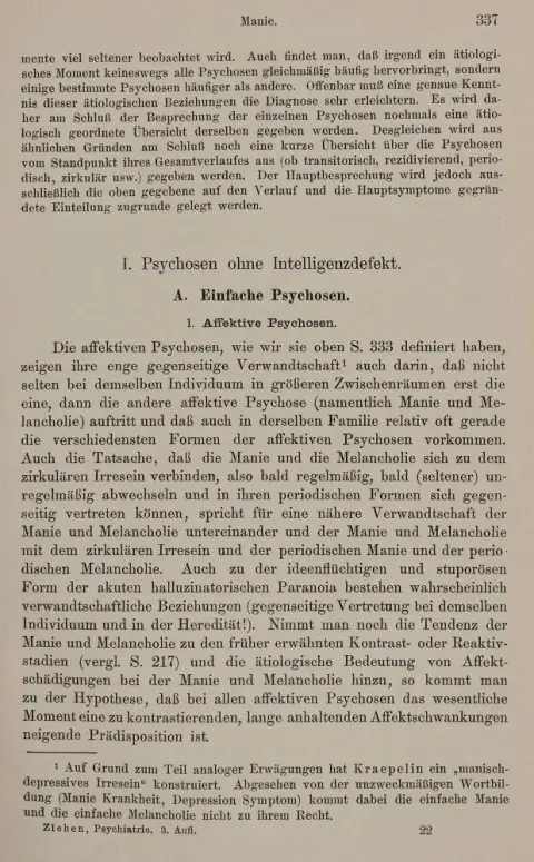 (Ziehen,T. – Psychiatrie