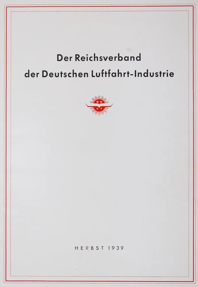 (Doppelfeld,A.). – Der Reichsverband der deutschen Luftfahrtindustrie