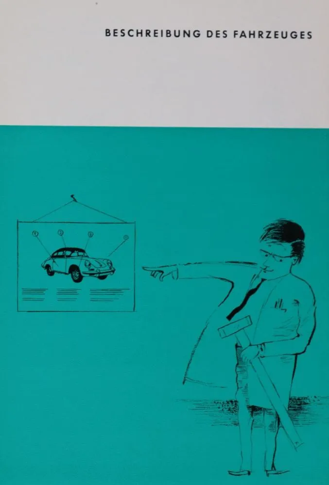 Porsche AG. – Manuel d'utilisation Type 356 B