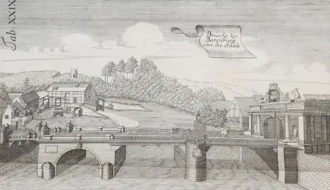 Leupold,J. – Theatrum pontificale, oder Schau-Platz der Brücken und (des) Brücken-Baues