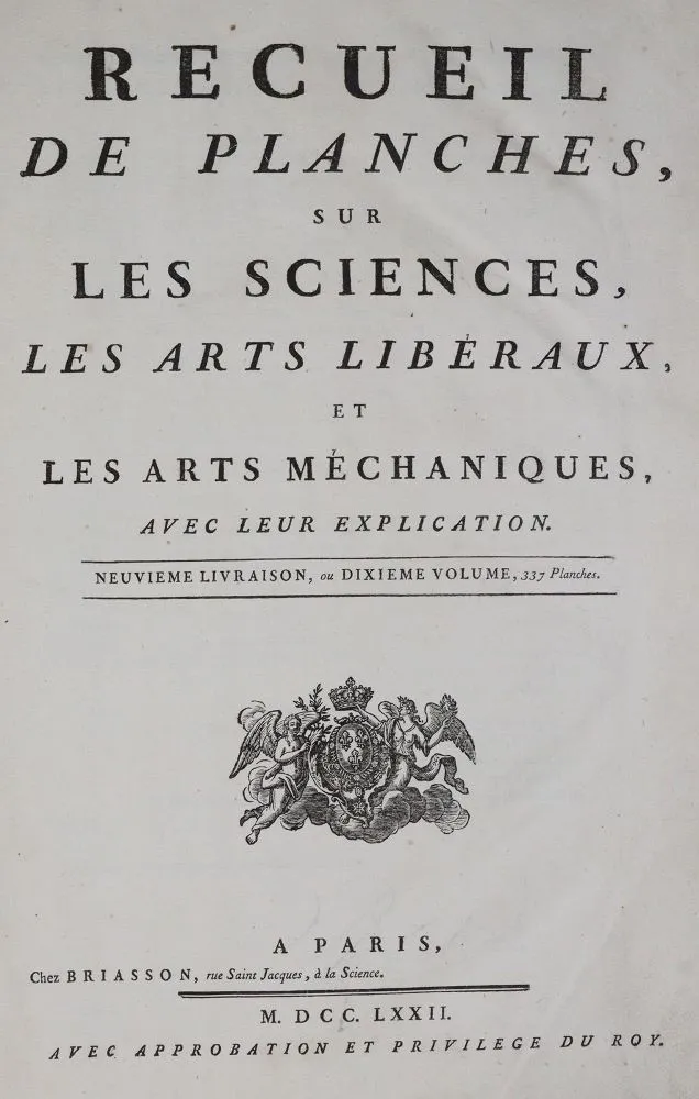 Diderot,D. u. J.d`Alembert. – (Encyclopdie)
