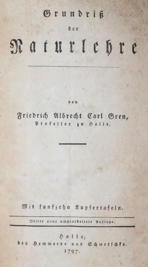 Gren,F.A.C. – Grundriß der Naturlehre