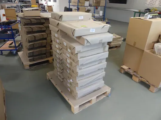 Posten Kartonagen für TerraLight, Faltkarton Einleger