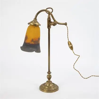 Francouzská stolní lampa. Muller Frères