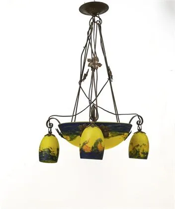 Lampa misa Art déco. L'Elf
