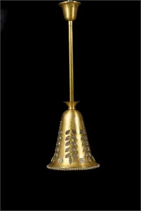 1-plamenová stropní lampa Mid-Century. Návrh Oswald Haerdtl, pro Lobmeyr