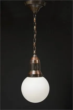 Lampe sphérique Art nouveau