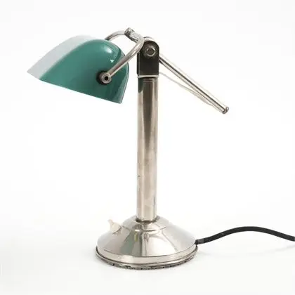 Lampe de banquier Art déco