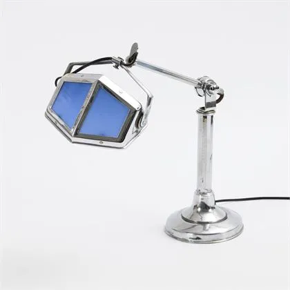 Art Deco Desk Lamp "Pirouett Nizza"
