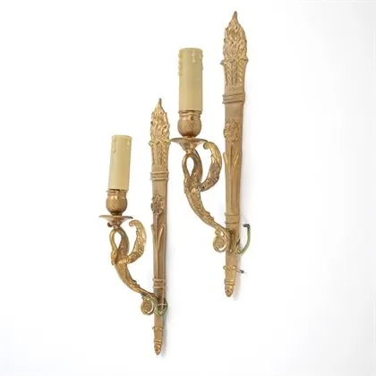 Paar wandlampen