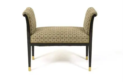 Jugendstil upholstered gondola
