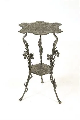 Art Nouveau flower table
