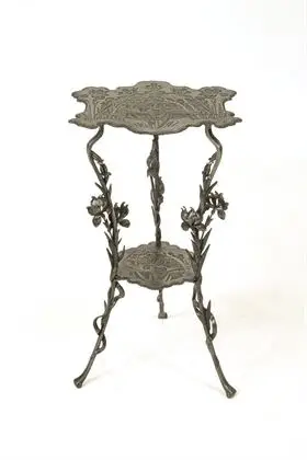 Art Nouveau flower table