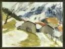 Lipp, Kilian, né en 1953 Hindelang – huile/toile, 60 x 80 cm, titré au dos "Printemps au Gailenberg", sign. en bas à droite, daté (20)03, réf. : Kühling