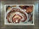 Pogány, Géza, 1927 Szombathely - 2001 – Technique mixte à l'huile/panneau, 29 x 42 cm, titré au dos "Achat", monogramme en bas à droite, daté 1972, réf. : Saur, Artprice