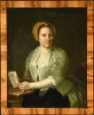 Portraitmaler des 18. Jh. – Öl/Lwd, 94,5 x 75 cm, "Halbbildnis einer Dame mit Brief", kleiner Durchstoß, zwei hinterlegte Partien;