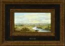 Reiner, Reinhold, 1927 München – Öl/Hartfaser, 10 x 19 cm, "Blick auf Kempten", u.l. sign., Ortsbez. "München";