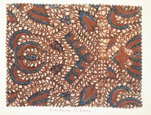 Batik fabric sample book. – Indonesia probably 1970s