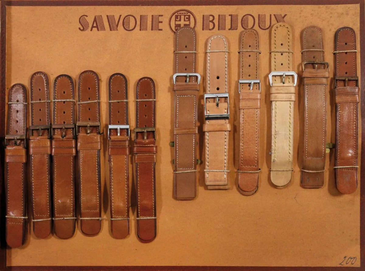 Savoie Bijoux (ed.). – (Sample book for watch straps)