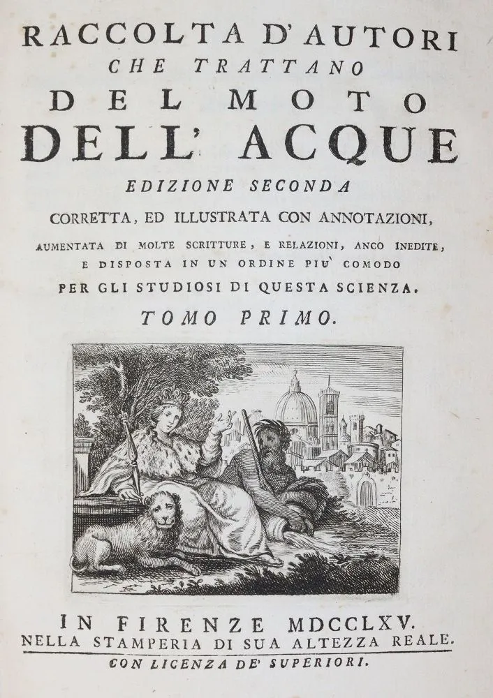 Raccolta d'autori – che trattano del moto dell'acque