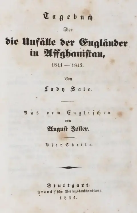 Sale,(F.). – Diary of the Disasters of the English in Affghanistan (!) 1841-1842