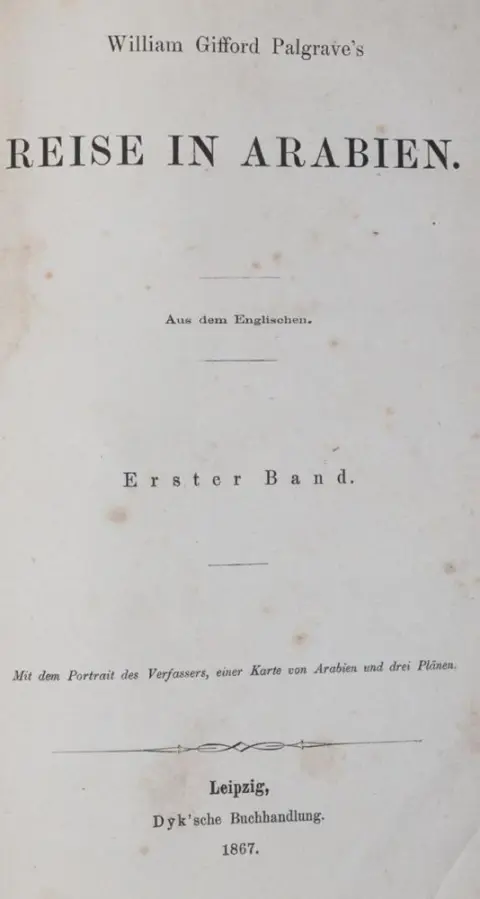 Palgrave,W.G. – Journey in Arabia