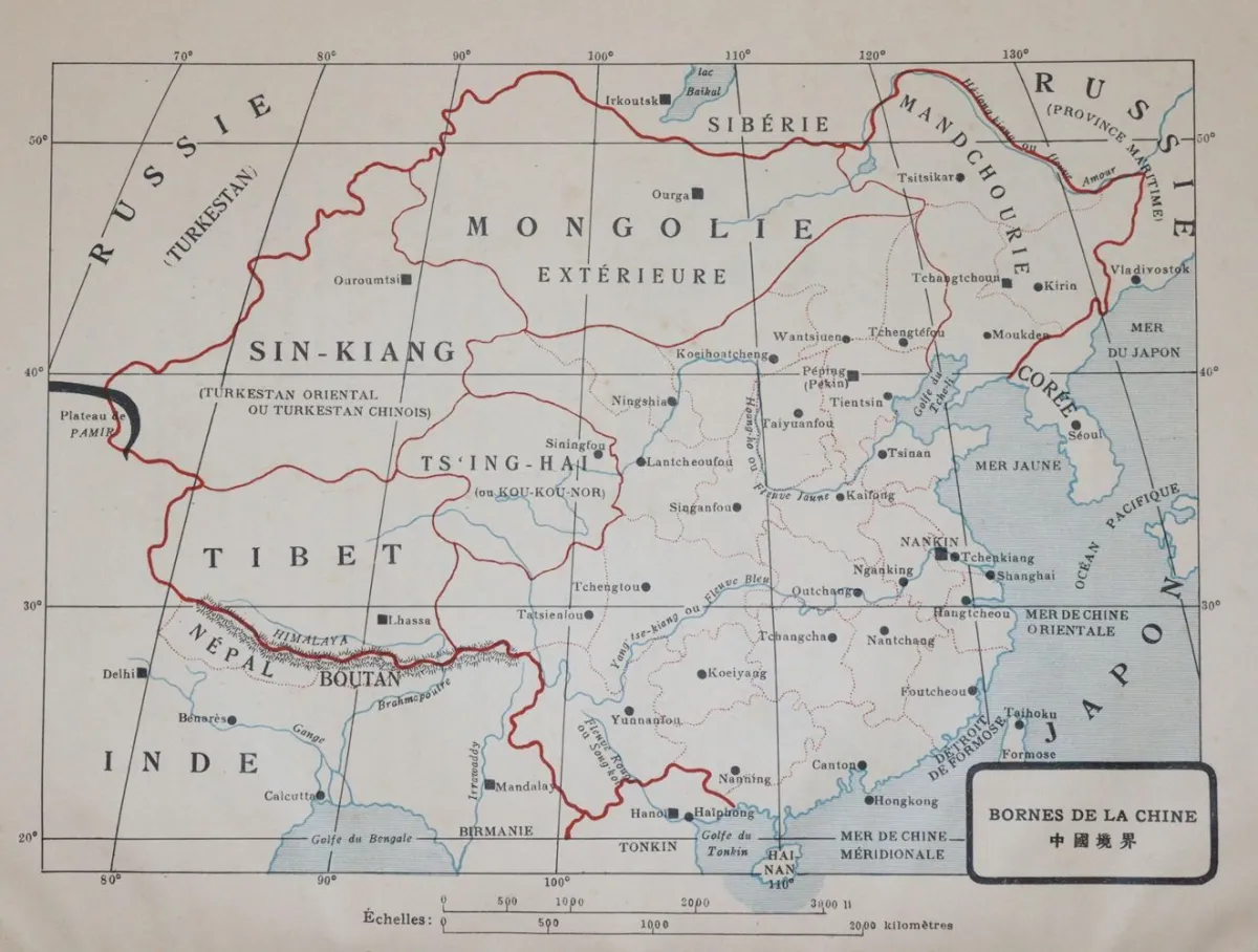 Joüon,R. – Geografie Číny