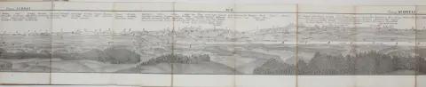 Kraneck,H. – Panorama drawn at Waldburg Castle in Swabia