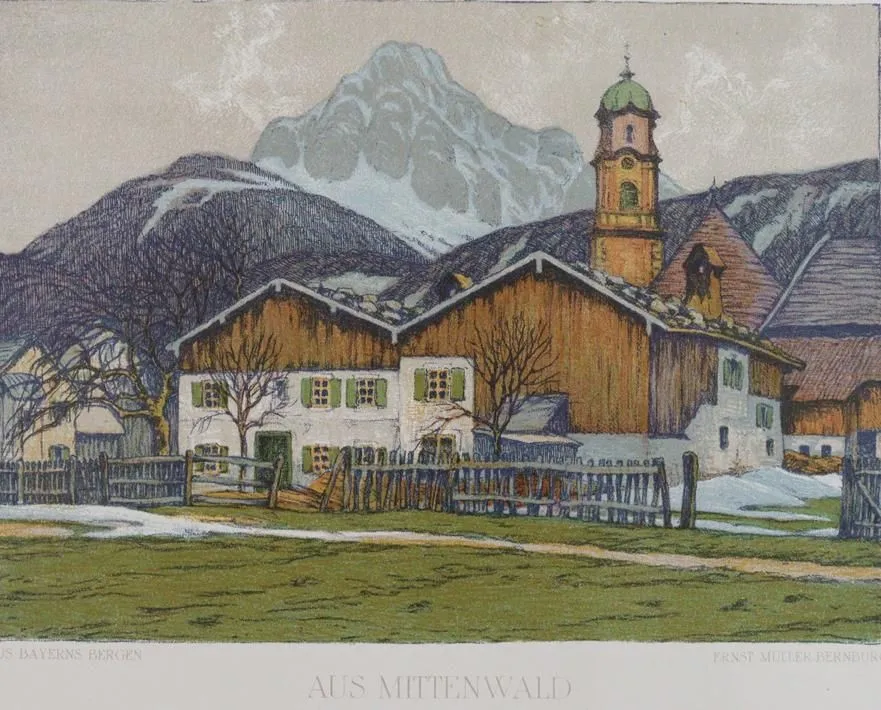 Müller-Bernburg, E. – Aus Bayerns Bergen