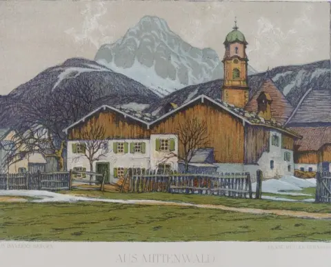 Müller-Bernburg, E. – Aus Bayerns Bergen