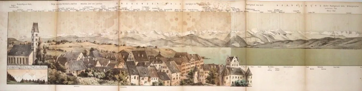 Stendel,A. – Panorama Alp z Edenstein b