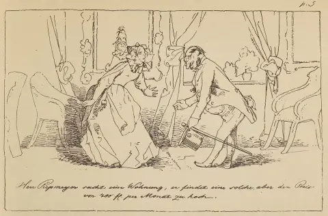 (Schrödter,A. and J.H.Detmold). – Deeds and Opinions of Mr. Piepmeyer, Deputy to the Constituent National Assembly in Frankfurt