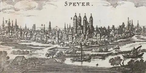 (Beer,J.C.). – Detailed and Accurate Description of the Entire Rhine River