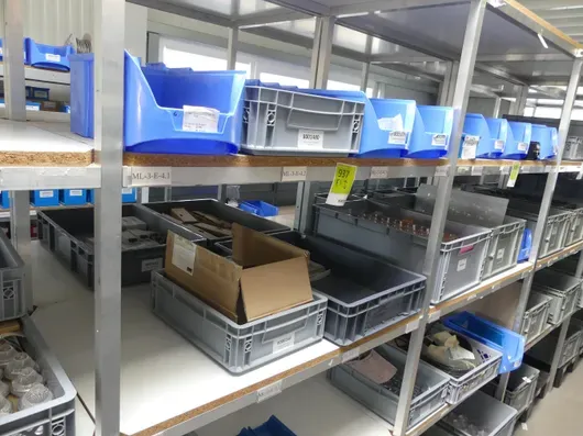 Partij materiaal/accessoires