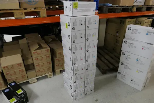 17x HP LaserJet Tonerpatronen